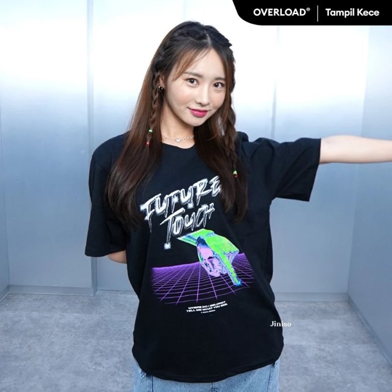 JINISO T-SHIRT FUTURE TOUCH OVERSIZE TEE | KAOS