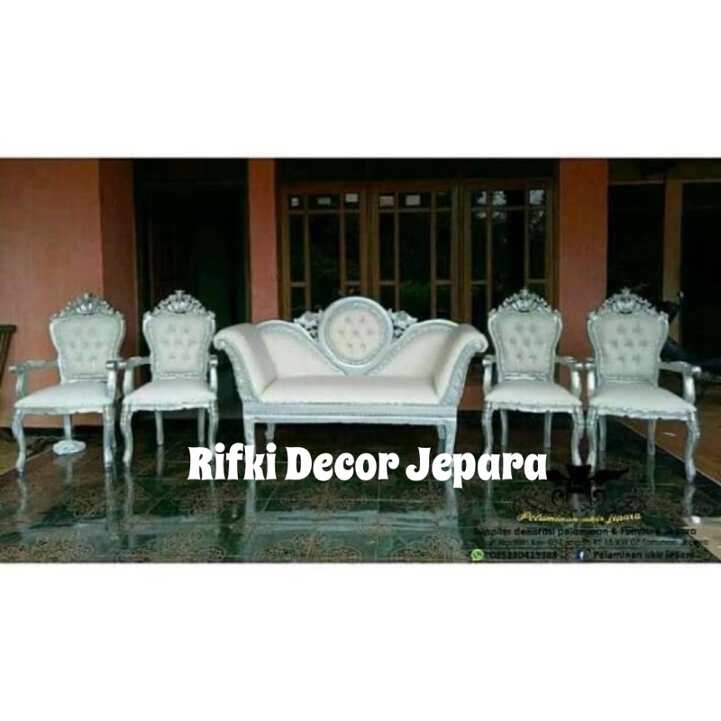 Jual Kursi Pelaminan,kursi oval mawar,perlengkapan dekorasi