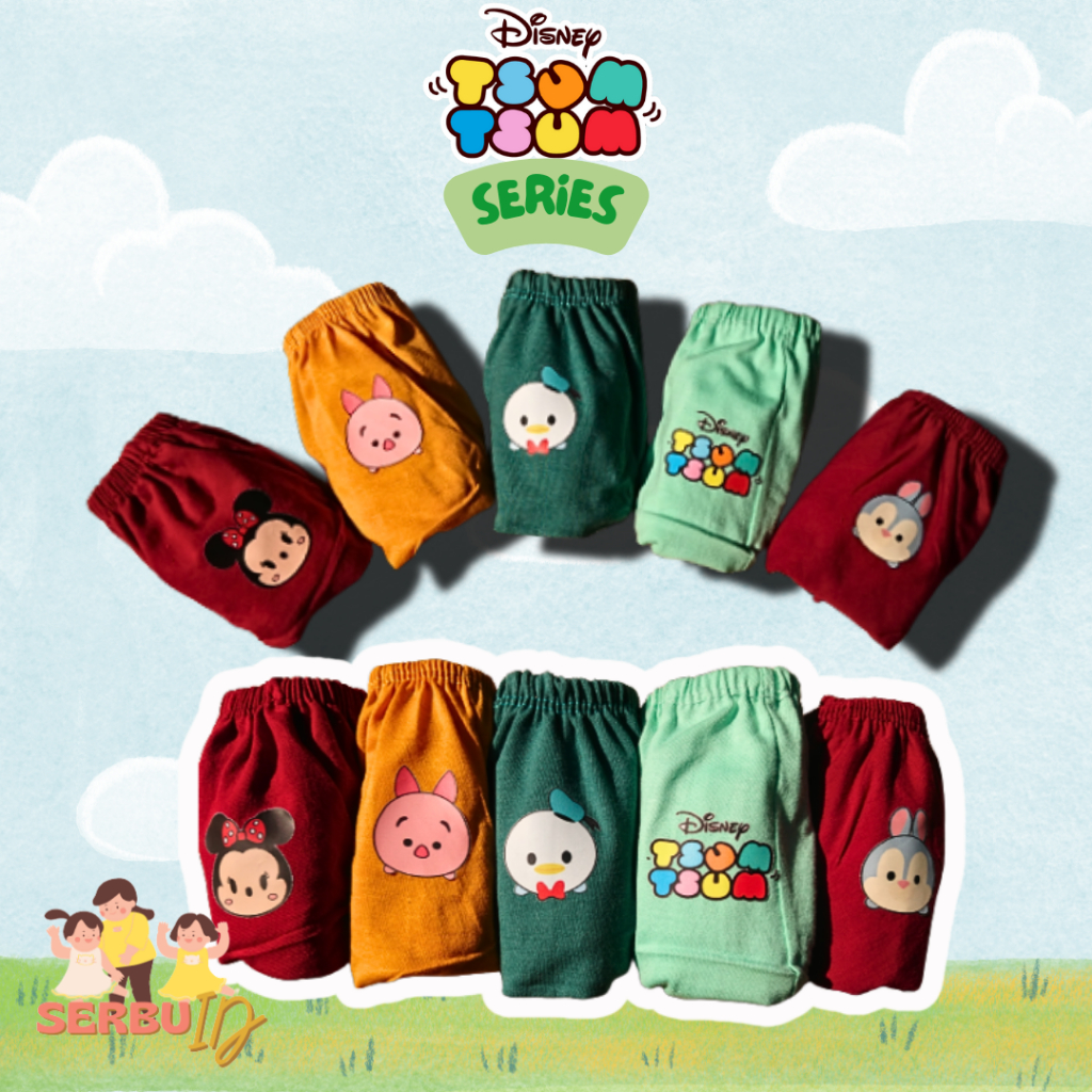 CELANA DALAM ANAK PEREMPUAN LAKI LAKI(1 Bungkus Isi 3PCS) CD  MOTIF DISNEY