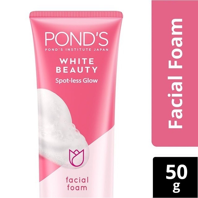 Pond's Facial Foam 50g (kecil) White beauty / Pure white / Oil control / Clear Solution Ff Ponds Sab