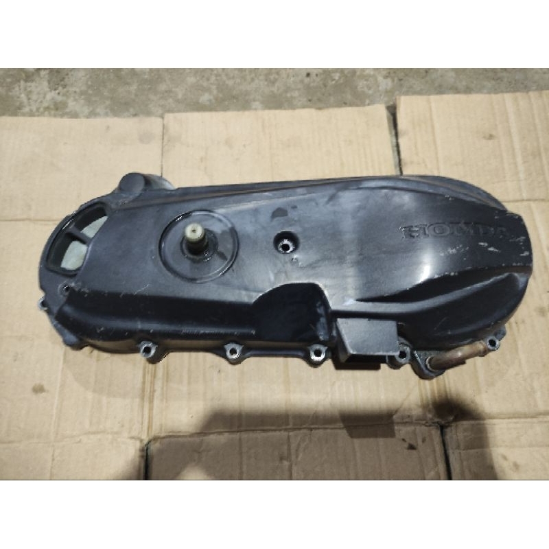 Blok CVT Cover Mesin Kiri Bak CVT BEAT fi Stater Kasar KZL