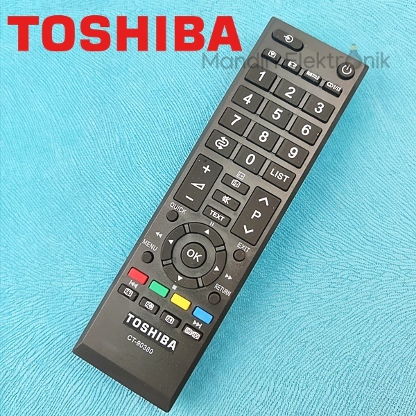 Remot TV LCD LED Toshiba Remote TV LCD Toshiba CT-90380 CT90380