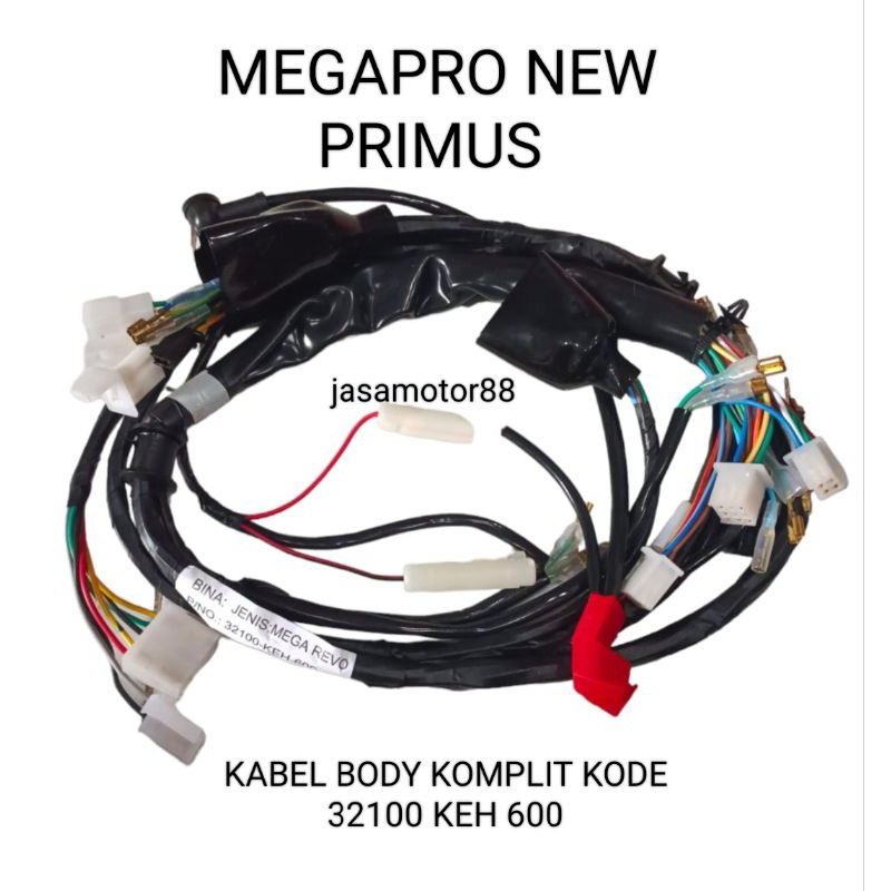 KABEL BODY KOMPLIT MEGAPRO NEW 32100 KEH 600
