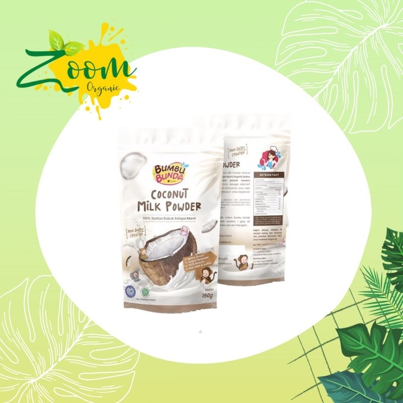 

COCONUT MILK POWDER BUMBU BUNDA BY ELIA SANTAN BUBUK KELAPA MURNI COCONUT POWDER SANTAN MPASI SANTAN