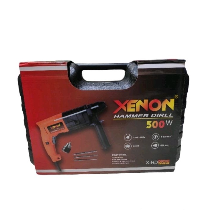 Mollars Xenon HD500X Hammer Drill 500w