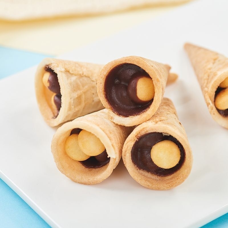 

CEMILAN VIRAL CHINA | ICE CREAM CONE WAFER | MAKANAN HALAL