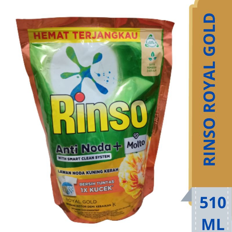 RINSO CAIR//DETERJEN CAIR//RINSO CAIR ANTI NODA//RINSO CAIR ANTI NODA +MOLTO 510ML//RINSO CAIR ROYAL