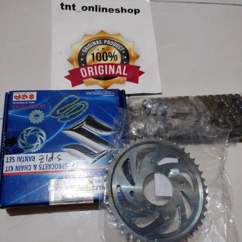 GIR GER SET SATRIA FU FACE LIFT 2014 SUZUKI ORIGINAL SGP