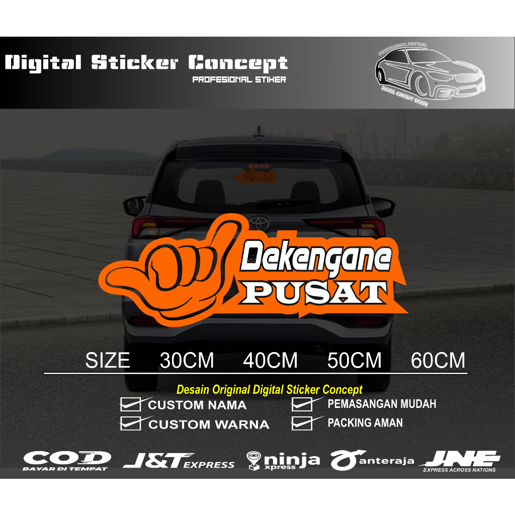 STIKER VIRAL STICKER CUTTING DEKENGANE PUSAT GUS IQDAM