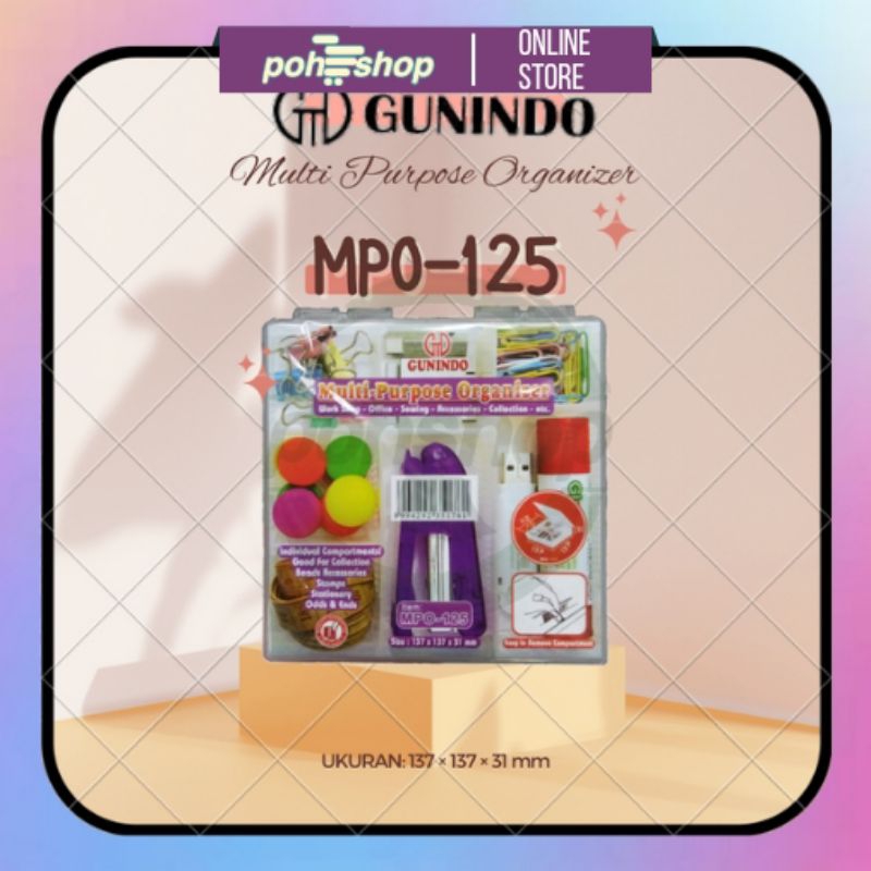 Gunindo Multi Purpose Organizer MPO-125