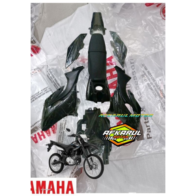Cover Body set yamaha WR 155 WR155 hitam original YGP Asli yamaha