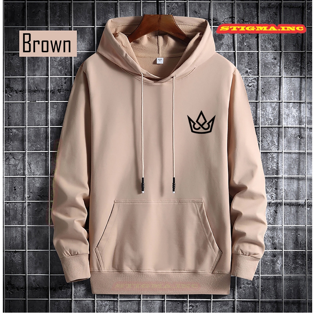Sweater Hoodie Pria Wanita Bahan Fleece Tebal STIGMA.INC Premium Quality Size S - XXL