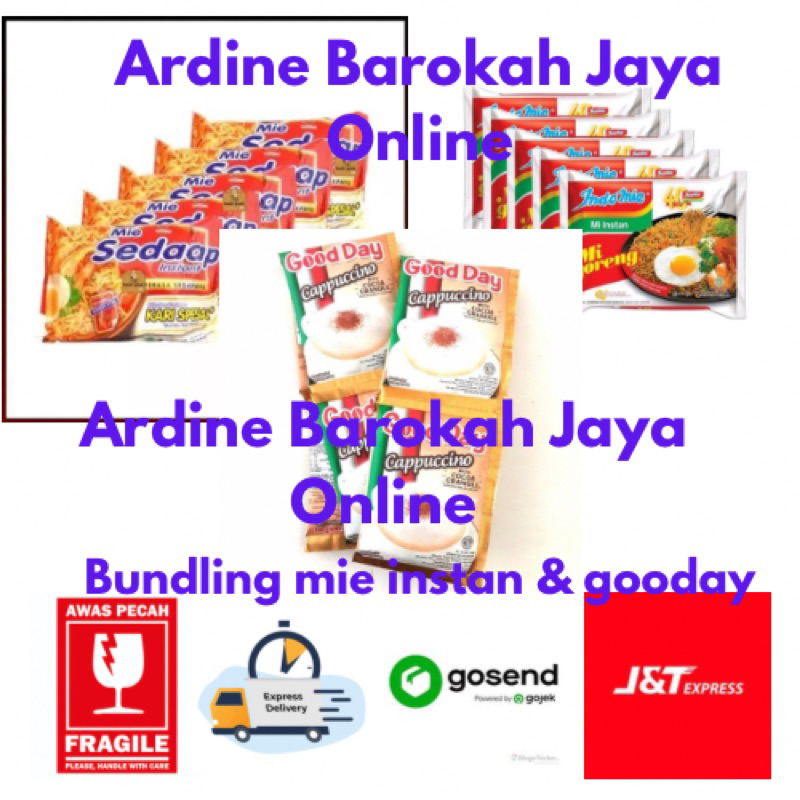 

Mie instan bundling Gooday Cappucino