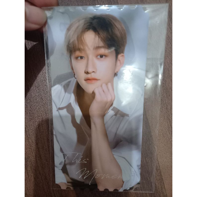 bangchan straykida chan r9 photo ticket nacific round 9 photocard and photo ticket official