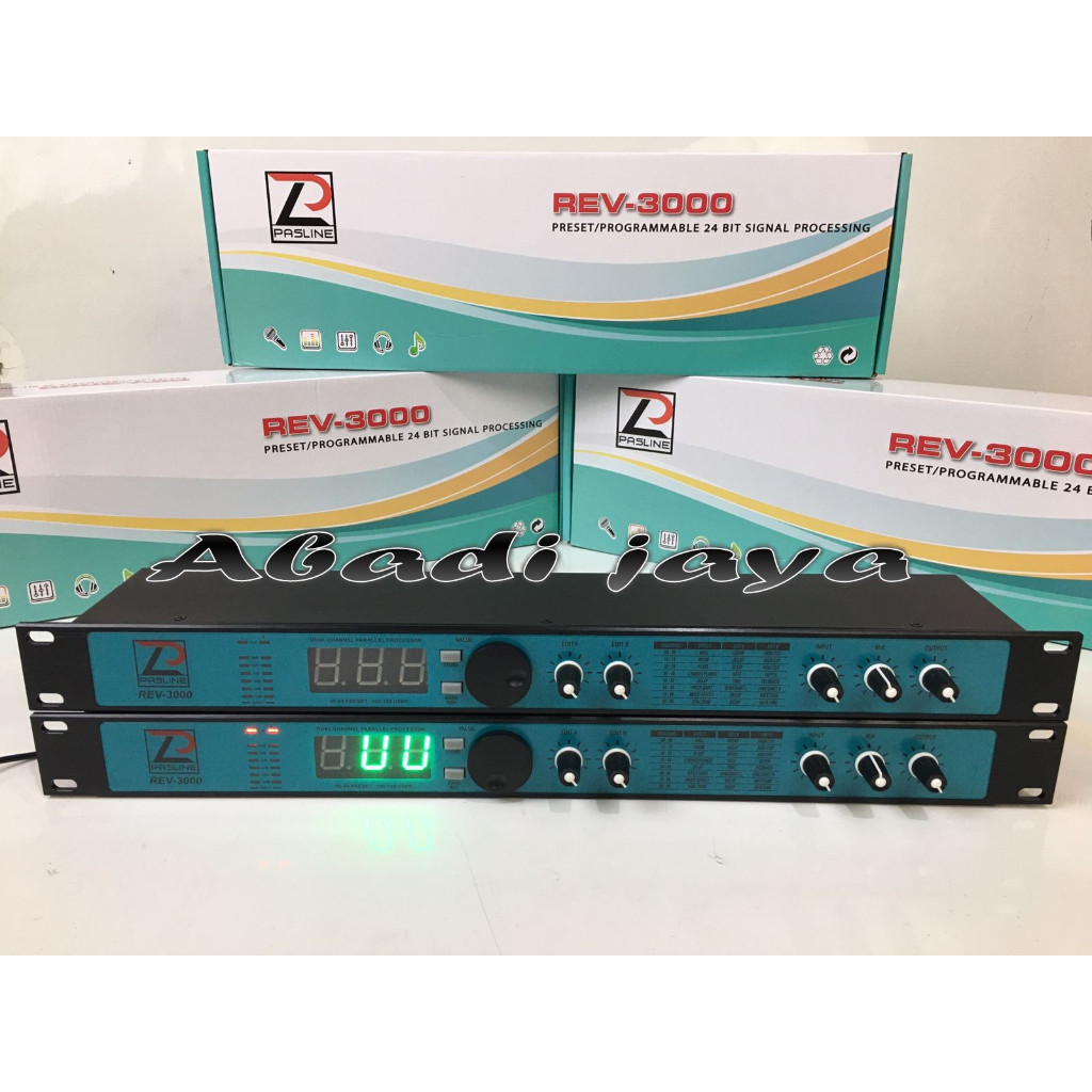 Efek Vokal Pasline Reverb 3000 / REV3000 / Rev 3000 Effect Vocal