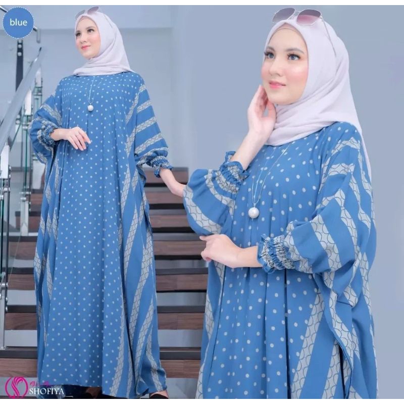 Vitha Loose Dress/dress jumbo/dress batwing/dress wanita