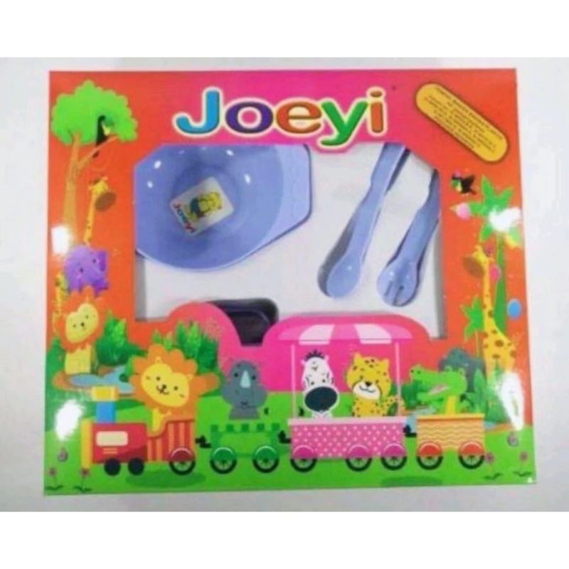Feeding set joeyi-tempat makan bayi-set makan bayi