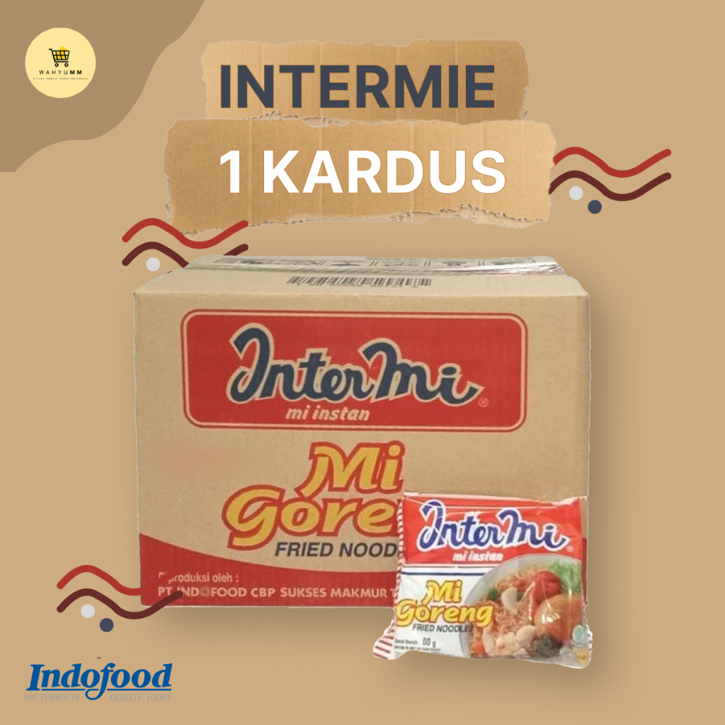 

INTERMIE Mie Goreng Murah 1DUS 40PCS