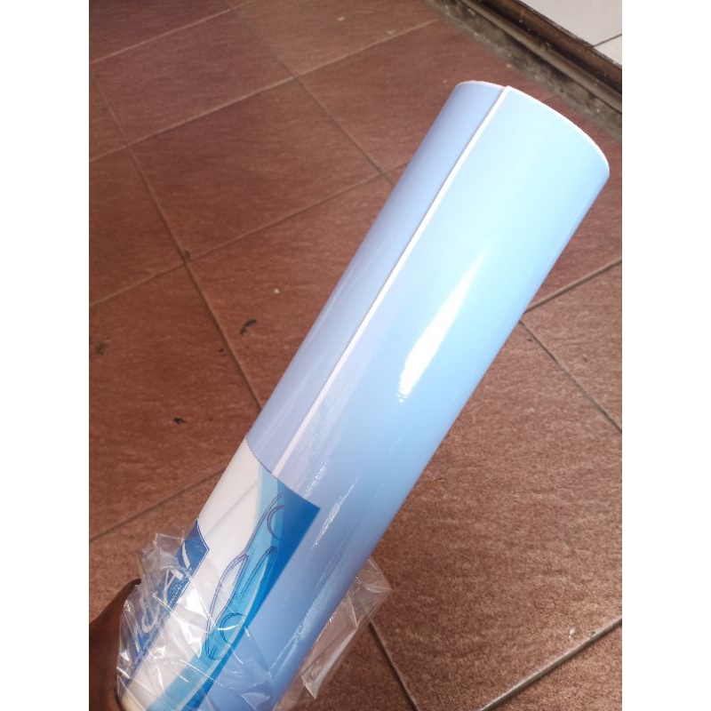 STICKER SKOTLET WARNA PASTEL ICE BLUE / SCOTLET ICE BLUE PASTEL