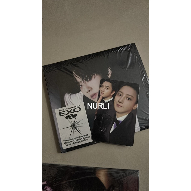 [BOOKED] pc chansoo chanyeol kyungsoo exist exo digipack unsealed suho fullset