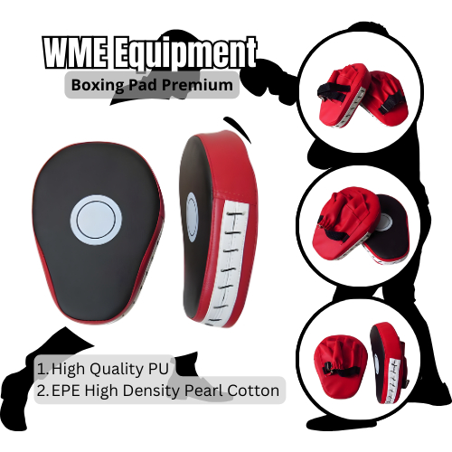 WME Boxing Pad Premium Bantalan Sarung Tangan Tinju Muaythai Kick Boxing Tebal
