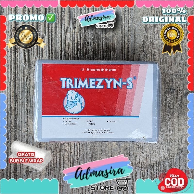 TRIMEZYN S Serbuk 10gram Kemasan BOX