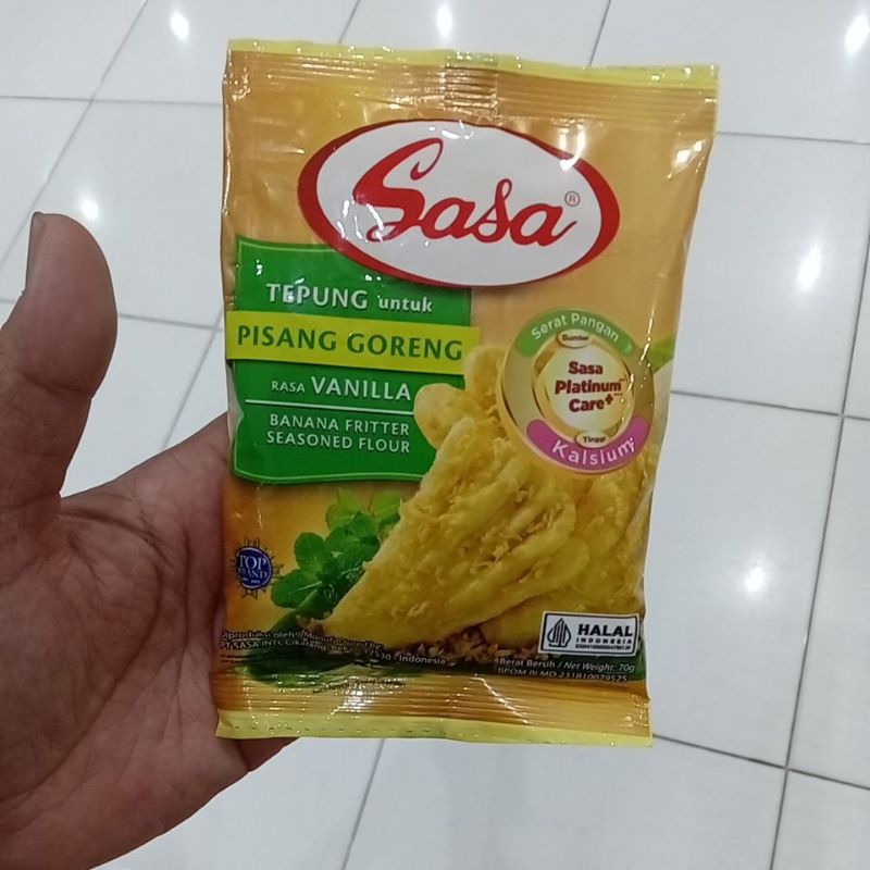 

Mahbubah - Sasa 70 g Tepung untuk Pisang Goreng Rasa Vanilla