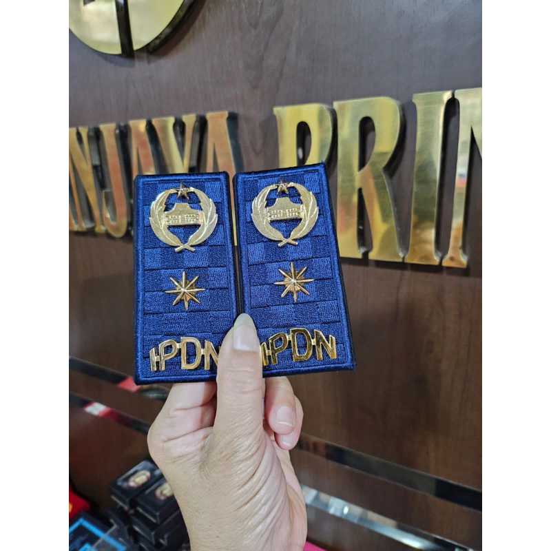 dek/ pangkat pdh ipdn terbaru bintang 1 2 & 3  mantul