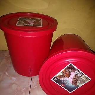 (UEL) Toples / Box / Ember / wadah bekas es cream 8 Liter Diamond serbaguna