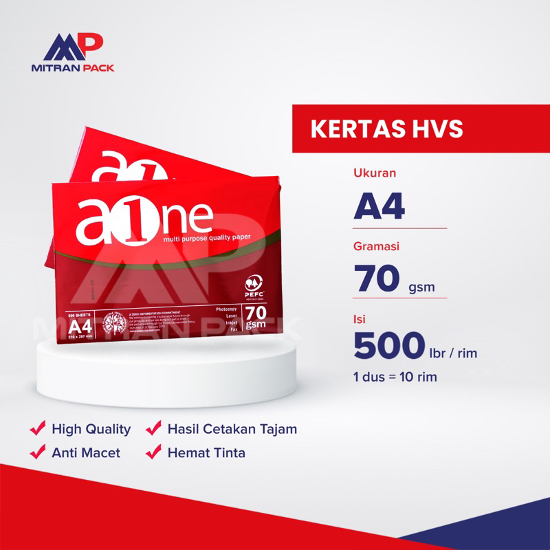 

Aone Multi Purpose Quality Paper 500lbr / 1 Rim