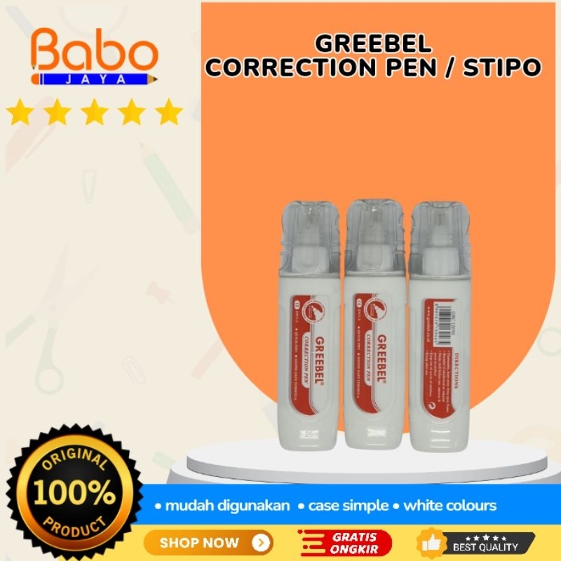 

BABO JAYA Tipe Ex Greebel / ujung lancip / size kecil / Berbahan non toxic