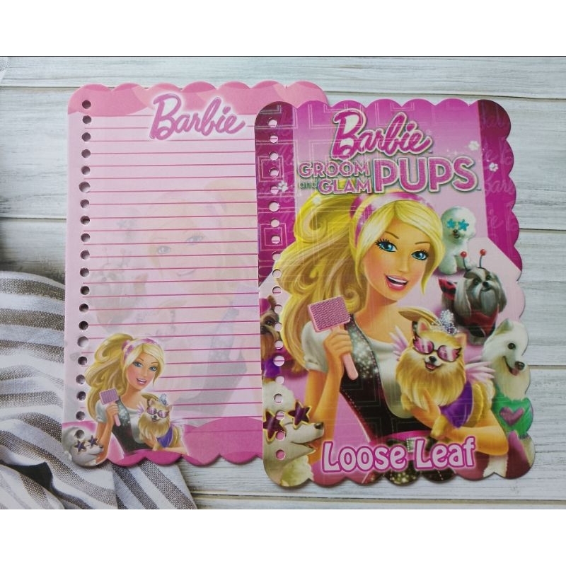 

20 LEMBAR ISI BINDER A5 BARBIE (5) /20 LUBANG