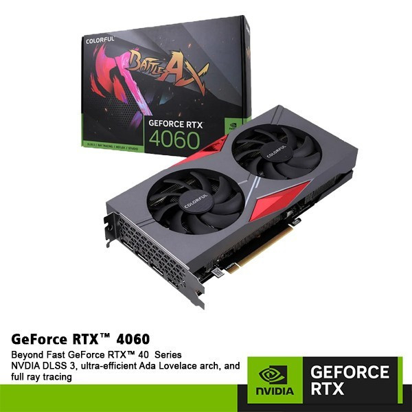 COLORFUL RTX 4060 NB DUO 8GB GDDR6 8GB-V RTX4060 8G VGA NVIDIA