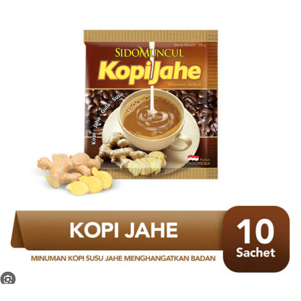 

®LARISHEPI® Sidomuncul Kopi Jahe 28g x 10 sachets