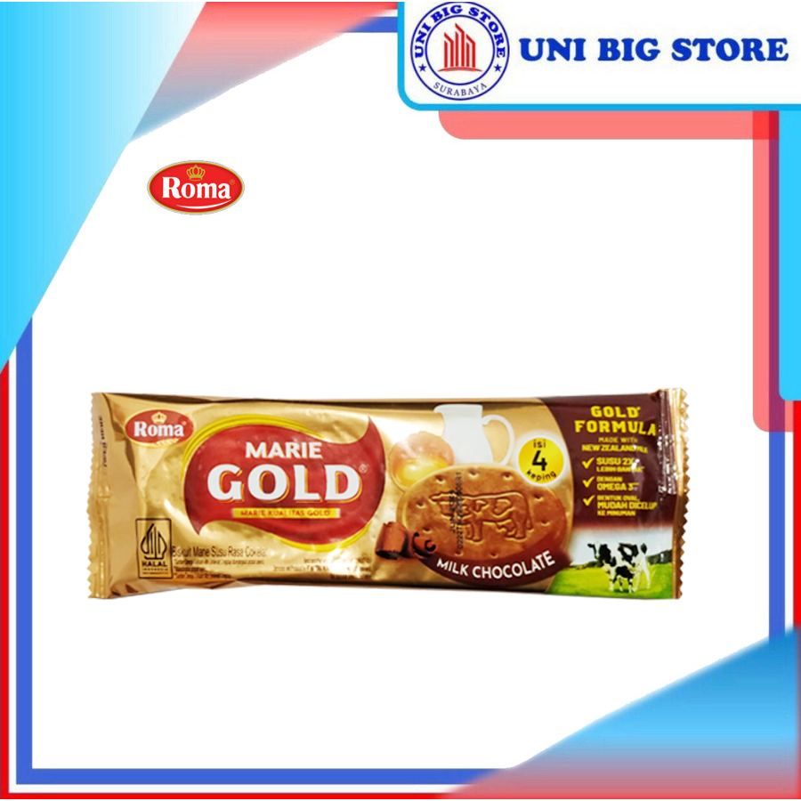 

Roma Marie Gold Milk Chocolate 20 gr Biskuit Coklat