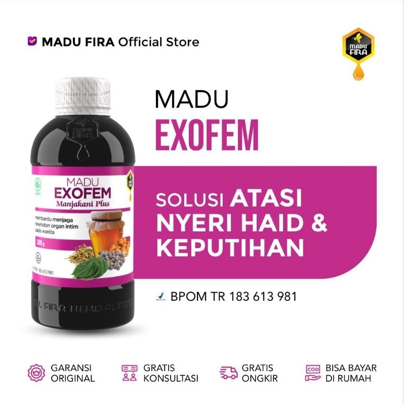 

Promo Madu Exofem Obat keputihan Gatal Bau Becek Herbal