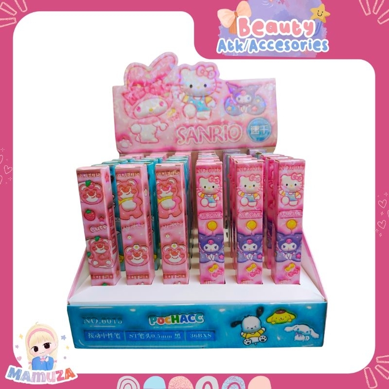 

MAMUZA.ID- BLIND BOX PEN SANRIO LOTSO/PULPEN SUPRISE MISTERI RANDOM
