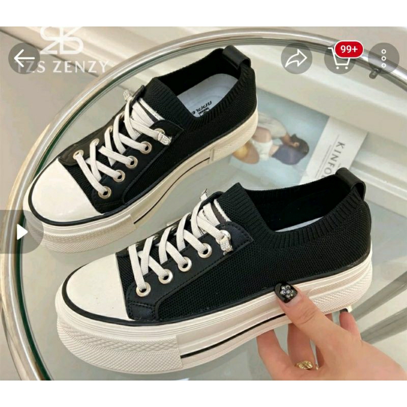 Sepatu Merk Korea TZS Zenzy Uk 40