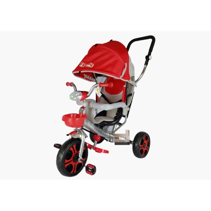 Sepeda Roda Tiga Family F-8101, Baby Stroller Family, Sauber Family, Sepeda Anak, Merah