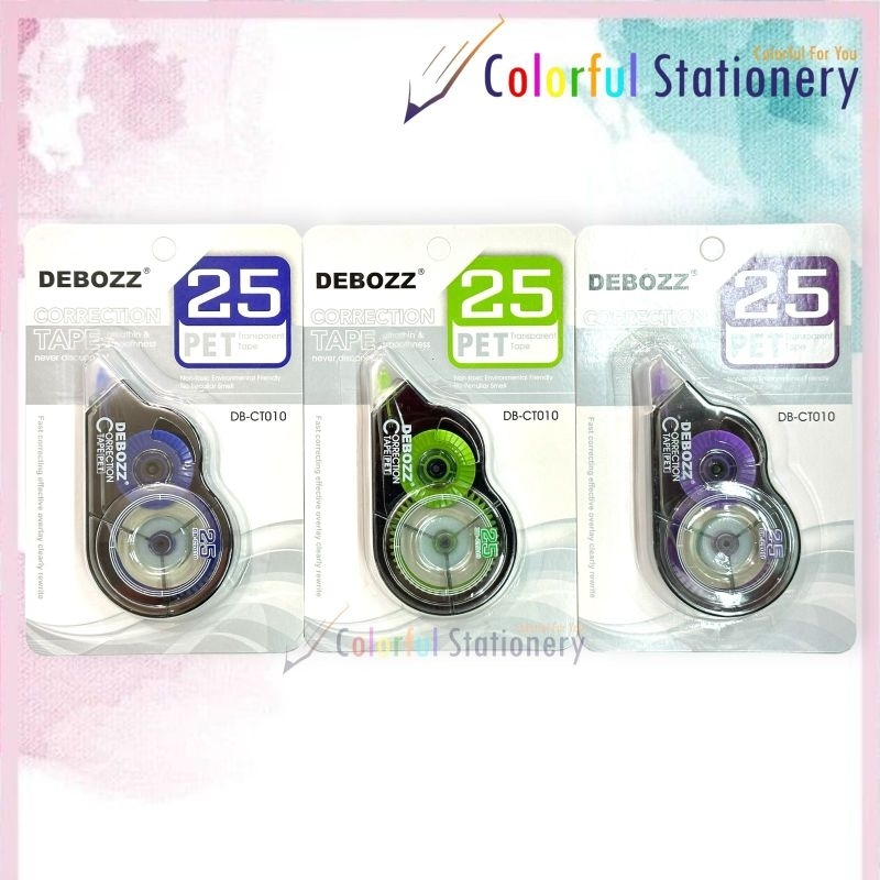 

Correction Tape / Tip X Kertas Debozz DB-CT010