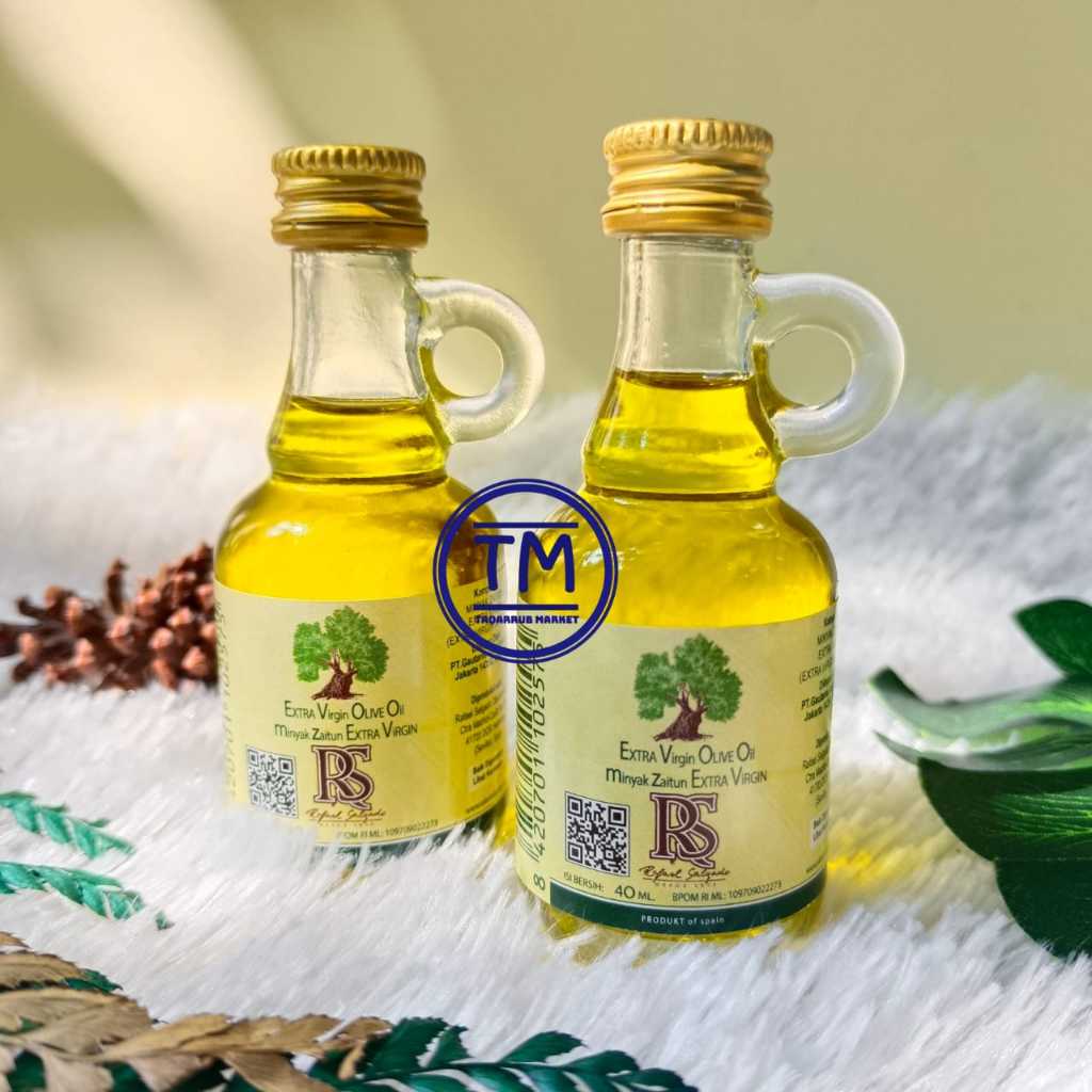 

Minyak Zaitun Extra Virgin Olive Oil 40ML Minyak Zaitun RS - Minyak Zaitun Rs Rafael Salgado (Bisa Diminum).