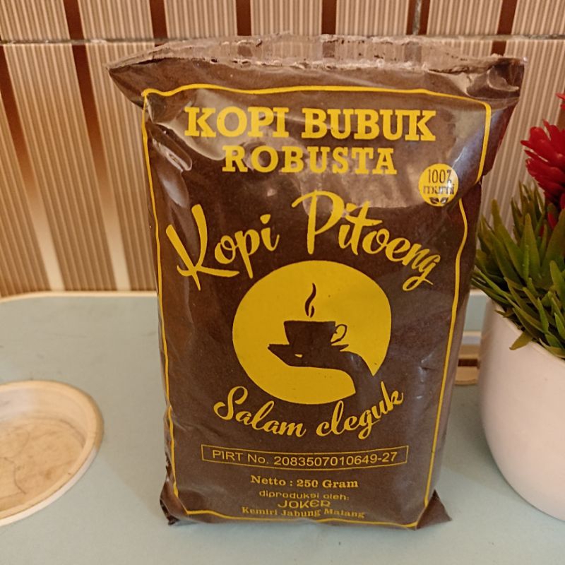 

KOPI ROBUSTA KOPI KHAS LERENG GUNUNG BROMO (NETO: 250 Gram) KOPI BIKIN AMAZING