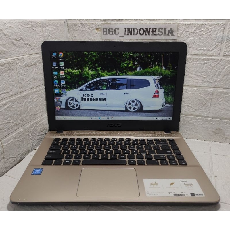 Laptop Asus Vivobook X441M N4020 Ram 4GB SSD 128GB Second Bergaransi