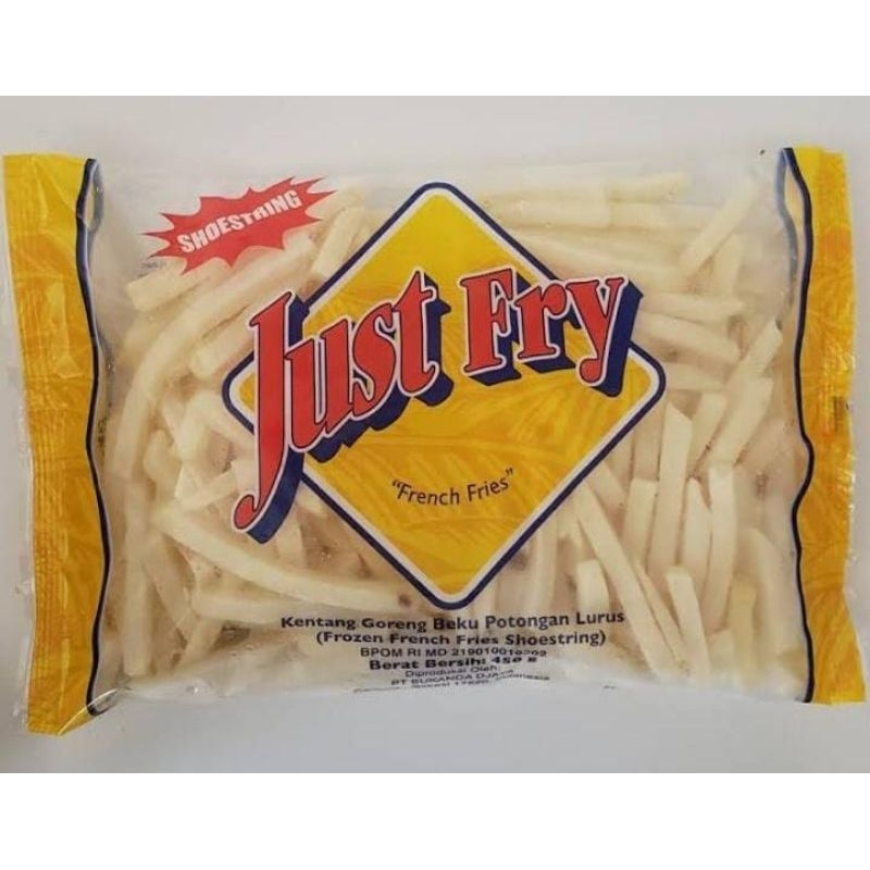 

JUSTFRY Shoestring 900gr/Kentang goreng/french fries