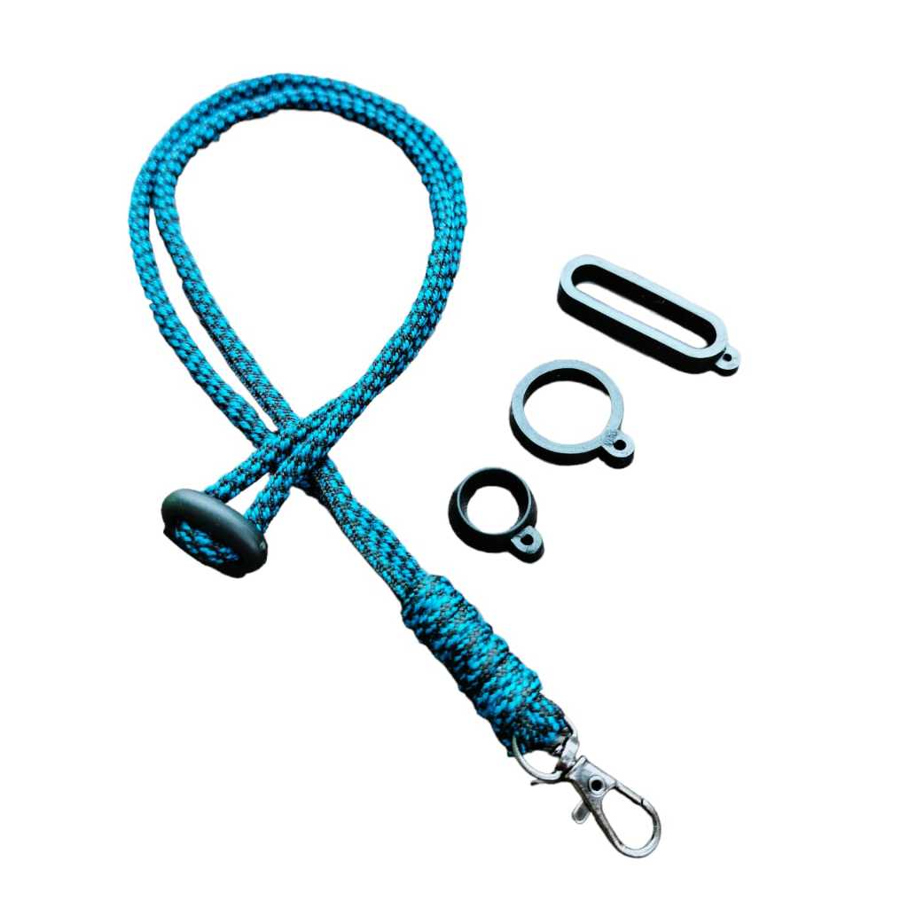 

Lanyard tali gantungan simpul multifungsi new V4 blue black