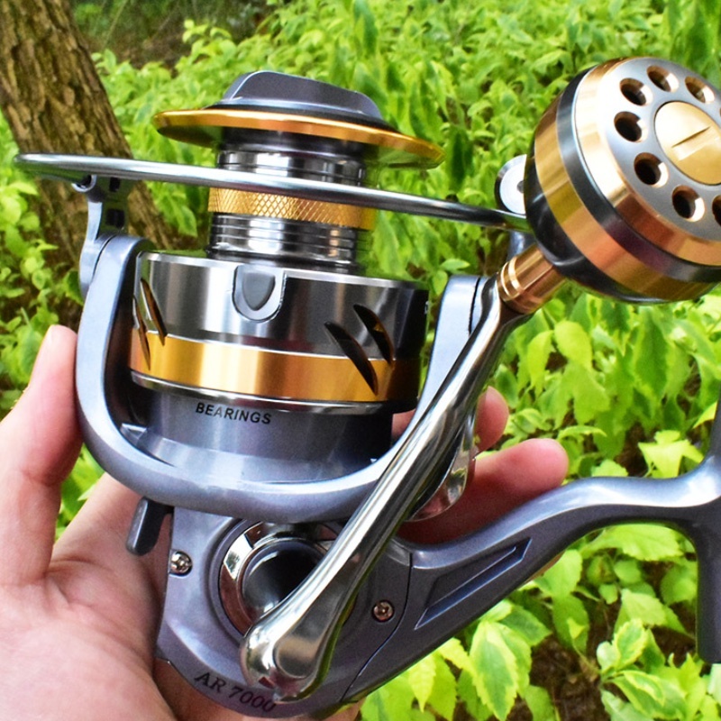 HOT DEALS BEST SALE READY STOCK REEL PANCING METAL DEUKIO AR 2000 3000 4000 6000 7000 13BB+1BB MAX