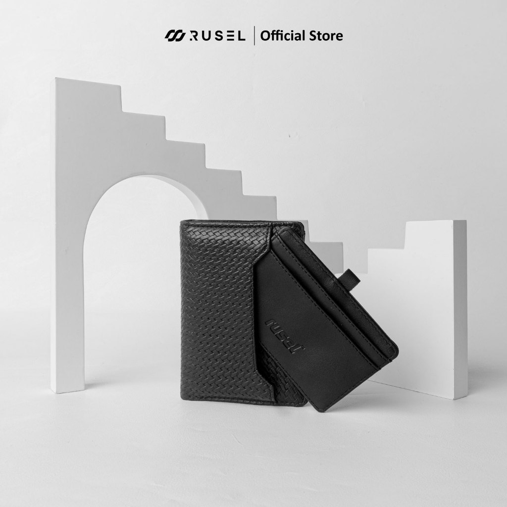 RB RUSEL CO - Wallet Series All Variation Leather PU Dompet Pria Wanita Dompet Panjang Wallet Pria