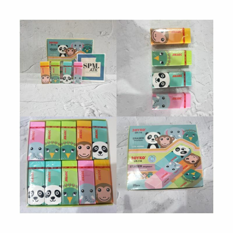

(20 Pcs) Penghapus ER-116 Animal