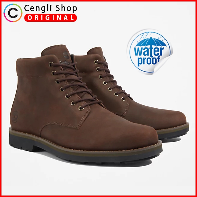 SEPATU BOOT TIMBERLAND PRIA ORIGINAL CASUAL KULIT ASLI BRANDED TM57