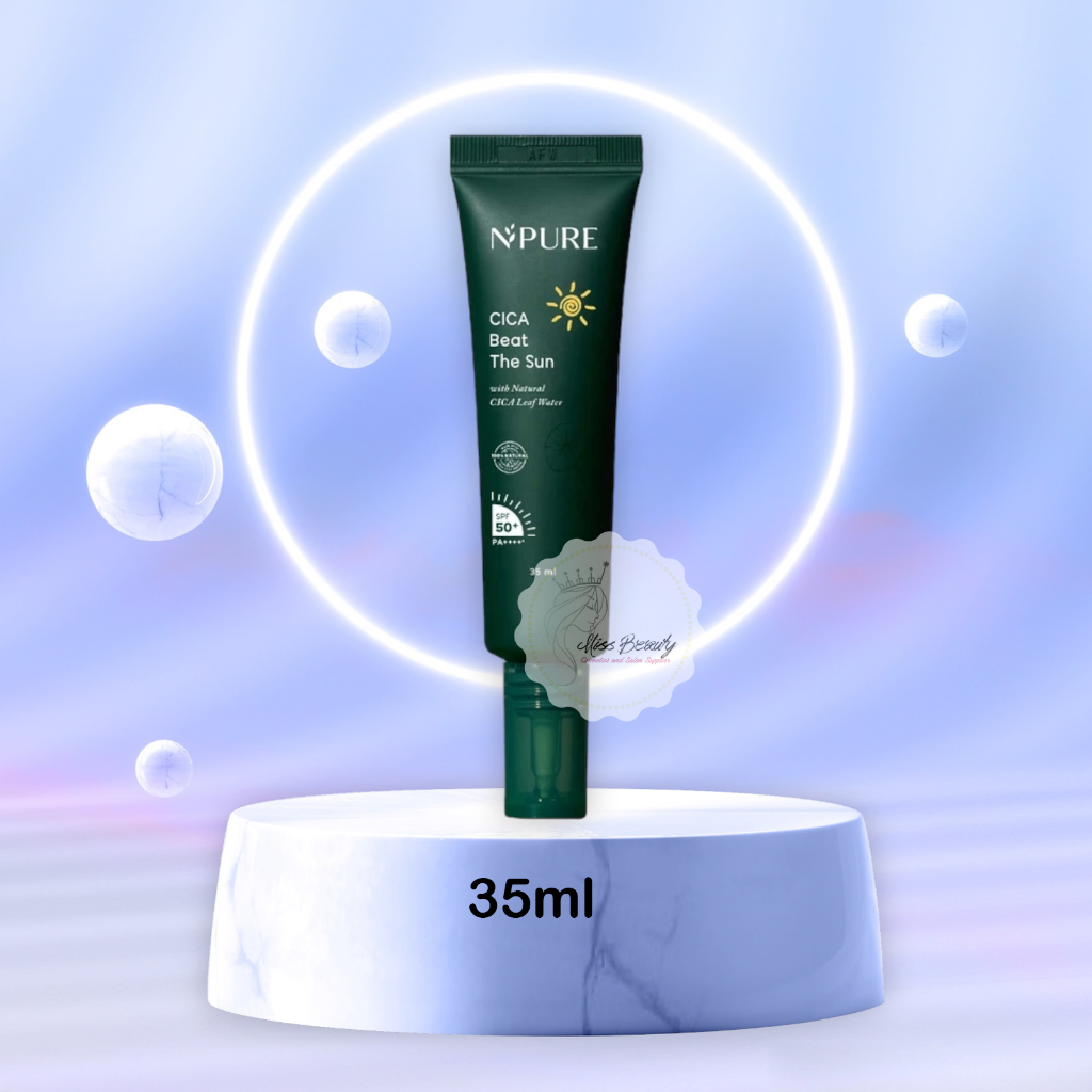 NPURE Sunscreen Cica Beat The Sun / Sunscreen Hypoallergenic / SPF 50 PA++++ - 35ml